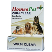 HomeoPet Wrm (Worm) Clear, 15 mL