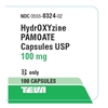 Hydroxyzine Pamoate 100 mg, 100 Capsules