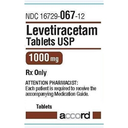Levetiracetam 1000 mg, 1 Tablet 