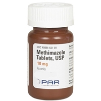 Methimazole 10 mg, 60 Tablets