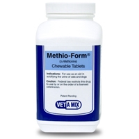 Methio-Form Chewables (DL-Methionine) 500 Tablets