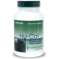 Nu-Cat Multi Vitamin Mineral Formula, 240 Tablets