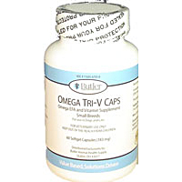 Omega Tri-V Caps For Cats and Dogs up to 30 lbs, 60