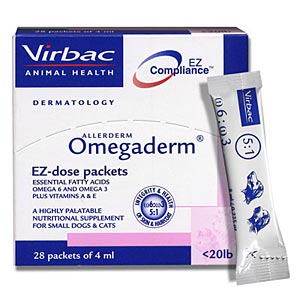OmegaDerm for Dogs and Cats, 4 mL Packets, 28