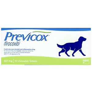 Previcox (firocoxib) 227 mg, 10 Tablets