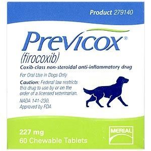 Previcox (firocoxib) 227 mg, 60 Tablets