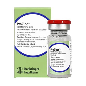 ProZinc Insulin For Cats, 40 IU/mL, 10mL Multidose Vial