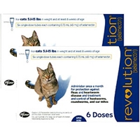 Revolution for Cats 5-15 lbs, Blue, 12 Pack