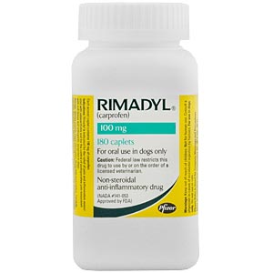 Rimadyl (Carprofen) 100 mg, 180 Caplets