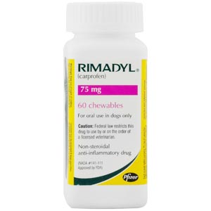 Rimadyl (Carprofen) 75mg, 60 Chewable Tablets