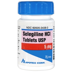 Selegiline HCL 5 mg, 30 Tablets  