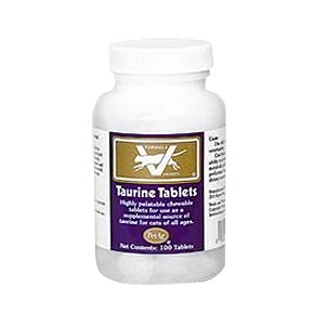 Taurine, 100 Chewable Tablets