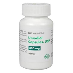 Ursodiol (Actigall) 300 mg, 1 Capsule ursodiol actigall 300mg 1 capsule treats liver gall bladder disease dogs cats petmeds
