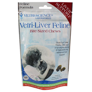 Vetri-Liver Feline For Cats, 120 Soft Chews
