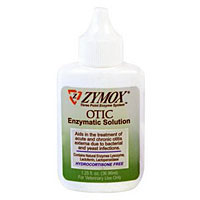 Zymox Otic Enzymatic Solution, Hydrocortisone Free, 1.25 oz