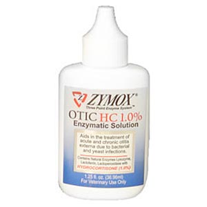 Zymox Otic With Hydrocortisone 1%, 4 oz