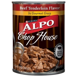 Alpo Chop House Beef Tenderloin, 13.2 oz - 24 Pack