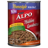 Alpo Homestyle Hidden Goodness with Beef, 13 oz - 24 Pack