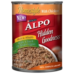 Alpo Homestyle Hidden Goodness with Chicken, 13 oz - 24 Pack