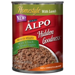 Alpo Homestyle Hidden Goodness with Lamb, 13 oz - 24 Pack