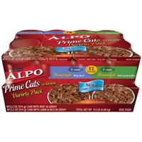 Alpo Prime Cuts Variety Pack, 12/13.2 oz