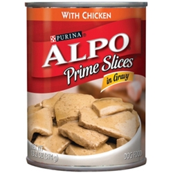 Alpo Prime Slices with Chicken in Gravy, 13.2 oz - 24 Pack