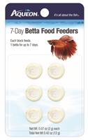 Aqueon 7-Day Betta Vacation Food Feeder, 12 g, 6 Pack