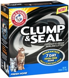 Arm & Hammer Clump & Seal Fresh Home Cat Litter, 28 lbs