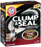 Arm & Hammer Clump & Seal Multi-Cat Litter, 28 lbs 