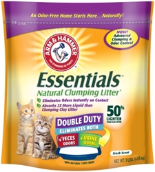 Arm & Hammer Natural Double Duty Cat Litter, 9 lbs - 3 Pack