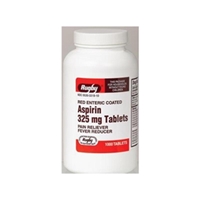 Aspirin 325 mg, 60 Tablets