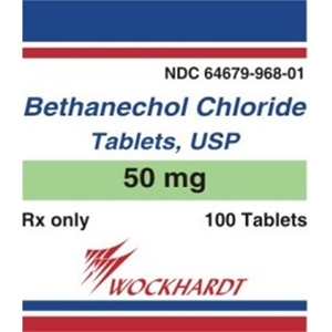 Bethanechol 50 mg, 100 Tablets