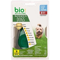 Bio Spot Active Care Flea & Tick Spot On for Dogs 5-14 lbs, 3 Pack : VetDepot.com