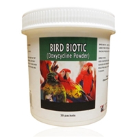 Bird Biotic (Doxycycline) Powder 100 mg, 30 Packets