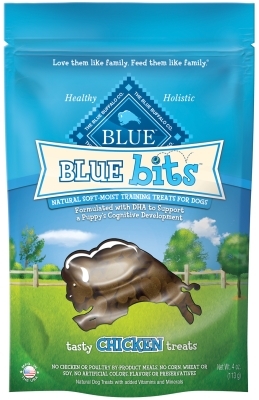 Blue Buffalo Blue Bits Natural Dog Treats, Chicken, 4 oz