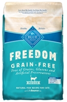 Blue Buffalo Blue Freedom Dry Indoor Cat Food, Whitefish, 11 lbs