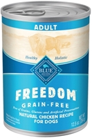 Blue Buffalo Blue Freedom Wet Dog Food, Chicken, 12.5 oz, 12 Pack