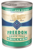Blue Buffalo Blue Freedom Wet Dog Food, Lamb, 12.5 oz, 12 Pack