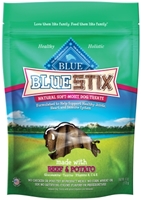 Blue Buffalo Blue Stix Natural Dog Treats, Beef & Potato, 6 oz