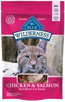 Blue Buffalo BLUE Wilderness Cat Treats, Chicken & Salmon, 2 oz