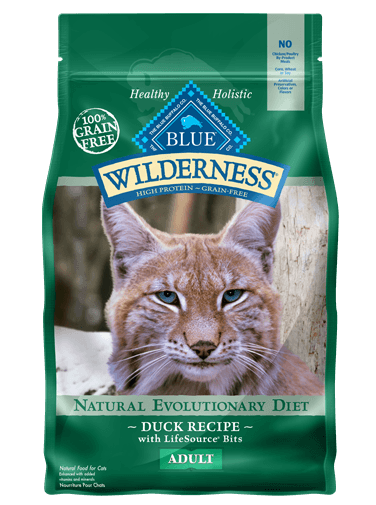 Blue Buffalo BLUE Wilderness Dry Cat Food, Duck, 11 lbs
