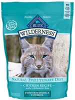 Blue Buffalo BLUE Wilderness Dry Cat Food Hairball Control Formula, Chicken, 5 lbs