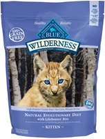 Blue Buffalo BLUE Wilderness Dry Cat Food Kitten Recipe, Chicken, 2 lbs