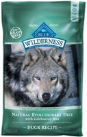 Blue Buffalo BLUE Wilderness Dry Dog Food, Duck, 24 lbs