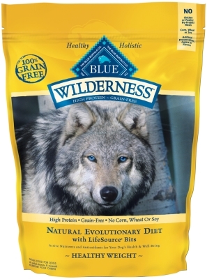 Blue Buffalo BLUE Wilderness Dry Dog Food Healthy Weight Recipe, Chicken, 11 lbs