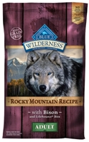 Blue Buffalo BLUE Wilderness Dry Dog Food Rocky Mountain Recipe, Bison, 22 lbs