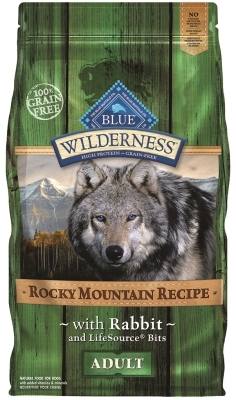 Blue Buffalo BLUE Wilderness Dry Dog Food Rocky Mountain Recipe, Rabbit, 4 lbs
