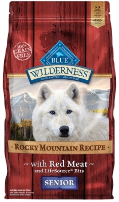 Blue Buffalo BLUE Wilderness Dry Dog Food Rocky Mountain Senior Recipe