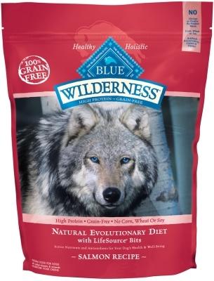 Blue Buffalo BLUE Wilderness Dry Dog Food, Salmon, 11 lbs