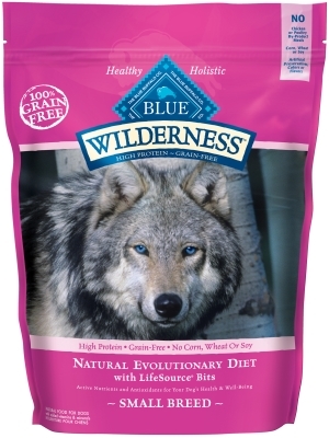 Blue Buffalo BLUE Wilderness Dry Dog Food Small Breed Recipe, Chicken, 10 lbs